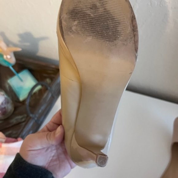 Nine West Nude Rocha Stiletto Pumps - Picture 5 of 8